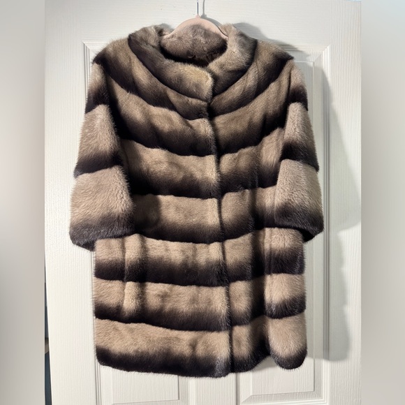 Real Mink Fur Coat